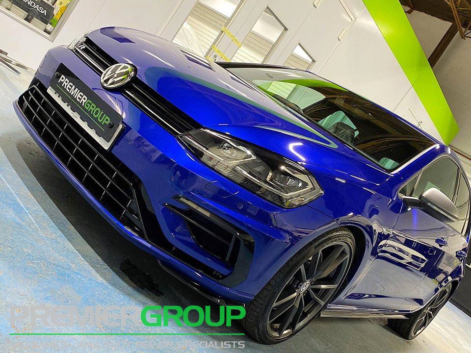 Polished VW Golf R